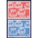 Norge. 1969. Nordens dag. AFA nr. 592-93 ** stemplet postfrisk FDC