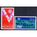 Norge. 1970. 25-året for befrielsen. AFA nr. 619-20 ** stemplet postfrisk FDC