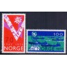 Norge. 1970. 25-året for befrielsen. AFA nr. 619-20 ** stemplet postfrisk FDC