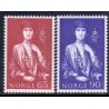 Norge. 1969. Dronning Maud. AFA nr. 611-12 ** stemplet postfrisk FDC