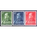 Norge. 1969. Kong Olav V. FLUOR AFA nr. 437F-39F ** stemplet postfrisk FDC