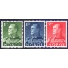 Norge. 1969. Kong Olav V. FLUOR AFA nr. 437F-39F ** stemplet postfrisk FDC