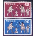 Norge. 1968. Norsk håndværk. AFA nr. 577-78 ** stemplet postfrisk FDC