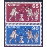 Norge. 1968. Norsk håndværk. AFA nr. 577-78 ** stemplet postfrisk FDC
