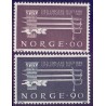 Norge. 1967. Højere militær uddannelse. AFA nr. 566-67 **  stemplet postfrisk FDC
