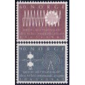 Norge. 1965.  Int. Telekommunikation. AFA nr. 539-40  **  stemplet postfrisk FDC