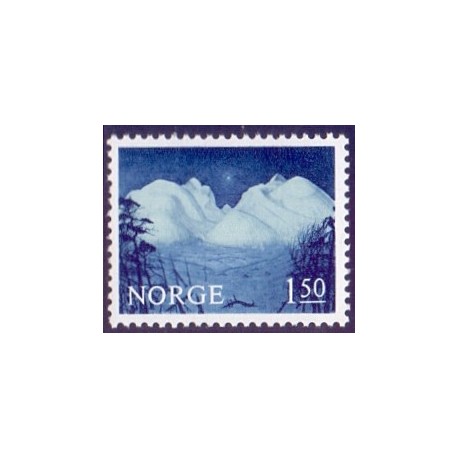 Norge. 1965. Norsk natur. AFA nr. 549  **  stemplet postfrisk FDC