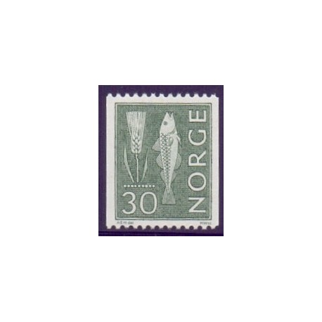 Norge. 1964. Farveændringer. Lodret utakket AFA nr. 537C  **  stemplet postfrisk FDC