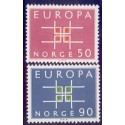 Norge. 1963. Europamærker /CEPT. AFA nr. 512-13 ** stemplet postfrisk FDC