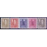 Norge. 1963. Nye tegninger. AFA nr. 517-21  **  stemplet postfrisk FDC