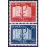 Norge. 1966. Det Norske Bibelselskab. AFA nr. 554-55  **  stemplet postfrisk FDC
