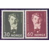Norge. 1966. Johan Sverdrup. AFA nr. 558-59 **  stemplet postfrisk FDC