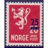 Norge. 1949. Provisorium. AFA nr. 353 ** stemplet postfrisk FDC