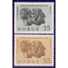 Norge. 1964. Massevirkningsloven. AFA nr. 528-29  **  stemplet postfrisk FDC