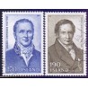 Island. 1981. Berømte islændinge. AFA nr. 564-65 **   postfrisk st. stemplet FDC