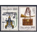 Island. 1979, Europamærker / CEPT. AFA nr. 540-41 ** postfrisk st. stemplet FDC