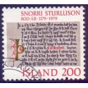Island. 1979. Snorre Sturlasons fødsel. AFA nr. 547 **  postfrisk st. stemplet FDC