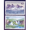 Island. 1983. Fællesnordisk udgave. AFA nr. 596-97 **   postfrisk st. stemplet FDC