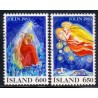 Island. 1983. Julefrimærker. AFA nr. 607-08 **   postfrisk st. stemplet FDC