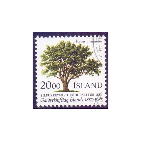 Island. 1985. Haveselskabet 100-års jubilæum. AFA nr. 633 **   postfrisk st. stemplet FDC