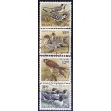 Island. 1986. Fugle. AFA nr. 643-46 ** postfrisk st. stemplet FDC