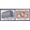 Island. 1986. Nationalbanken 100 år. AFA nr. 651-52 **   postfrisk st. stemplet FDC
