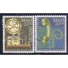 Island. 1986. Telefon i 80 år. AFA nr. 657-58 **   postfrisk st. stemplet FDC