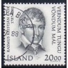 Island. 1987. Værn om sproget. AFA nr. 666 **  postfrisk st. stemplet FDC