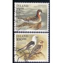 Island. 1989. Fugle. AFA nr. 696-97 **  postfrisk st. stemplet FDC