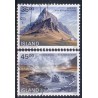 Island. 1989. Landskaber. AFA nr. 704-05 ** postfrisk st. stemplet FDC