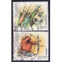 Island. 1990. Sport. AFA nr. 725-26 **  postfrisk st. stemplet FDC