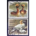 Island. 1991. Fugle. AFA nr. 733-34 ** postfrisk st. stemplet FDC