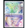 Island. 1991. Landskaber. AFA nr. 735-36 ** postfrisk st. stemplet FDC