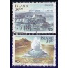 Island. 1991. Norden frimærker AFA nr. 740-41 ** postfrisk st. stemplet FDC