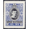 DWI. Julemærke 1913 **, st. brev/cover