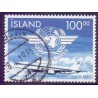 Island. 1994. Civil Luftfart 50-års jubilæum. AFA nr. 800 **   postfrisk st. stemplet FDC
