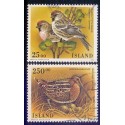 Island. 1995. Fugle. AFA nr. 817-18 **   postfrisk st. stemplet FDC