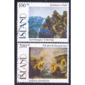 Island. 1996. Malerier. AFA nr. 827-28 **  postfrisk st. stemplet FDC