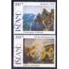 Island. 1996. Malerier. AFA nr. 827-28 **  postfrisk st. stemplet FDC