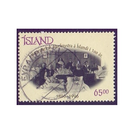 Island. 1996. Skt. Josef orden i Island. AFA nr. 839 **  postfrisk st. stemplet FDC