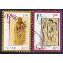 Island. 1996. Julefrimærker. AFA nr. 844-45 **  postfrisk st. stemplet FDC