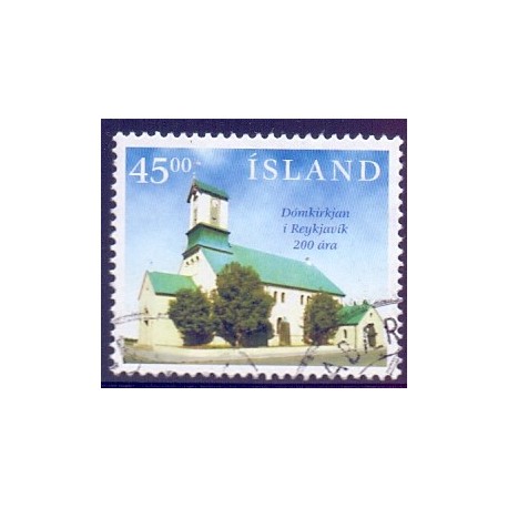Island. 1996. Domkirken i Reykjavik. AFA nr. 846 **  postfrisk st. stemplet FDC