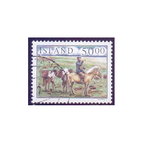 Island. 1997. Landpostbude. AFA nr. 864 **  postfrisk st. stemplet FDC