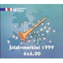 Færøerne frimærkehæfte AFA nr. A18-19A ** (358-59)  stemplet pf. st.