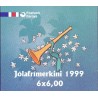 Færøerne frimærkehæfte AFA nr. A18-19A ** (358-59)  stemplet pf. st.