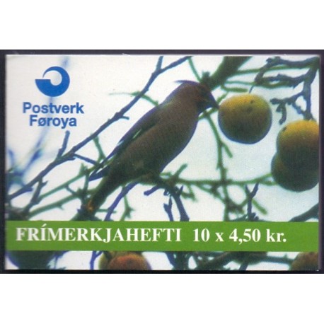 Færøerne frimærkehæfte AFA nr. 11A ** (290-91)  stemplet pf. st.