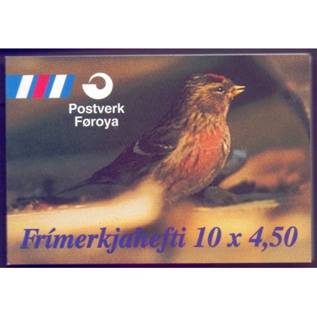Færøerne frimærkehæfte AFA nr. A13 ** (307-08)   **  stemplet pf. st.