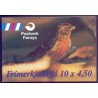 Færøerne frimærkehæfte AFA nr. A13 ** (307-08)  stemplet pf. st.