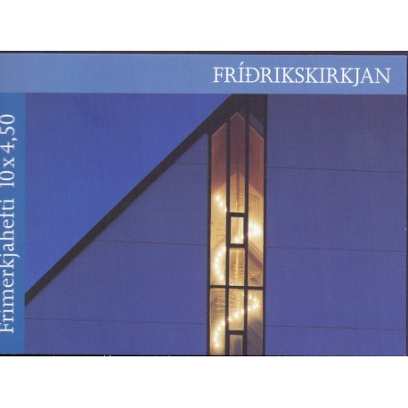 Færøerne frimærkehæfte AFA nr. A16 ** (337-38)  stemplet pf. st.