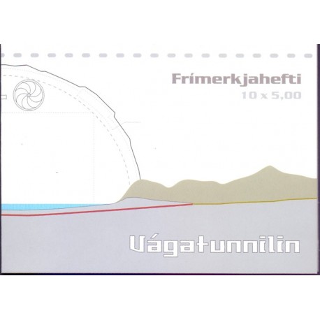 Færøerne frimærkehæfte AFA nr. A29 ** (438-38) stemplet pf. st.